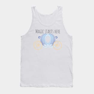 Magic starts Here Tank Top